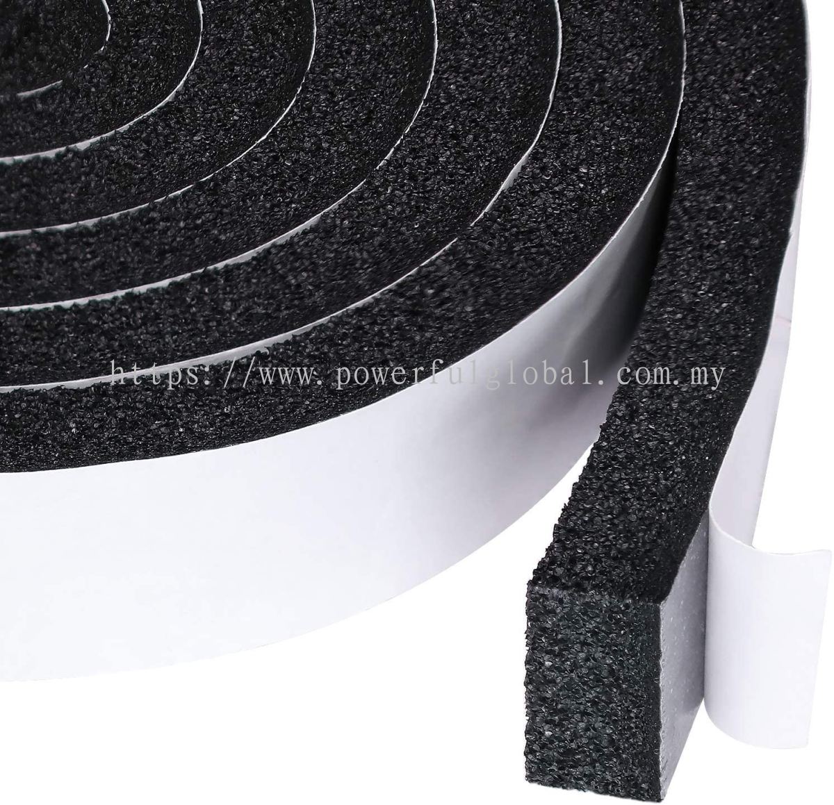 Selangor NBR Rubber Foam With Adhesive Tape EPDM /NBR Nitrile