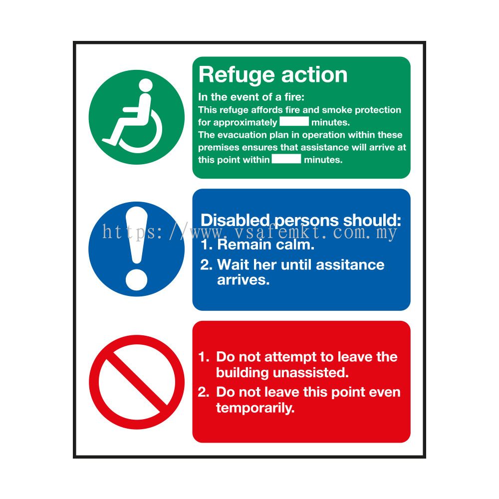 Selangor Assembly Point Signs - Safety Signage from Vsafe Sdn Bhd