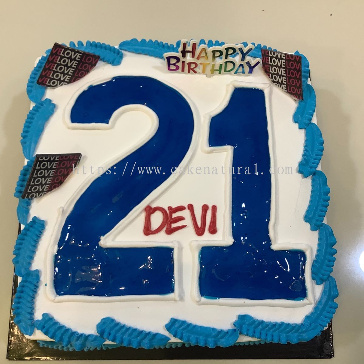 Download Happy Birthday card Devi free.