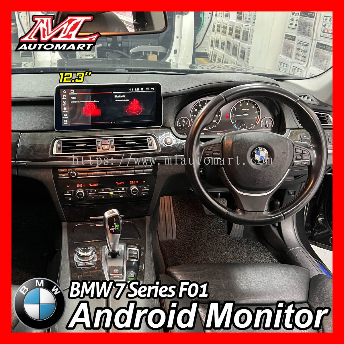 BMW X1 E84 Android Monitor (12.3) (WIthout IDrive) Selangor