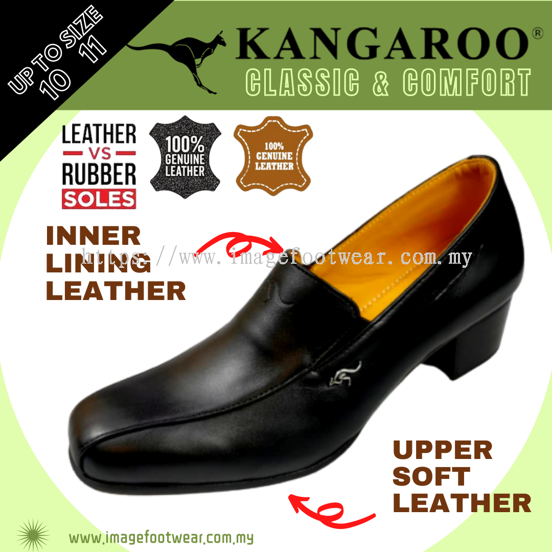 Ready for rain or shine! 3M waterproof genuine leather MIT kangaroo shoes -  Shop Bonjourshoes Rain Boots - Pinkoi