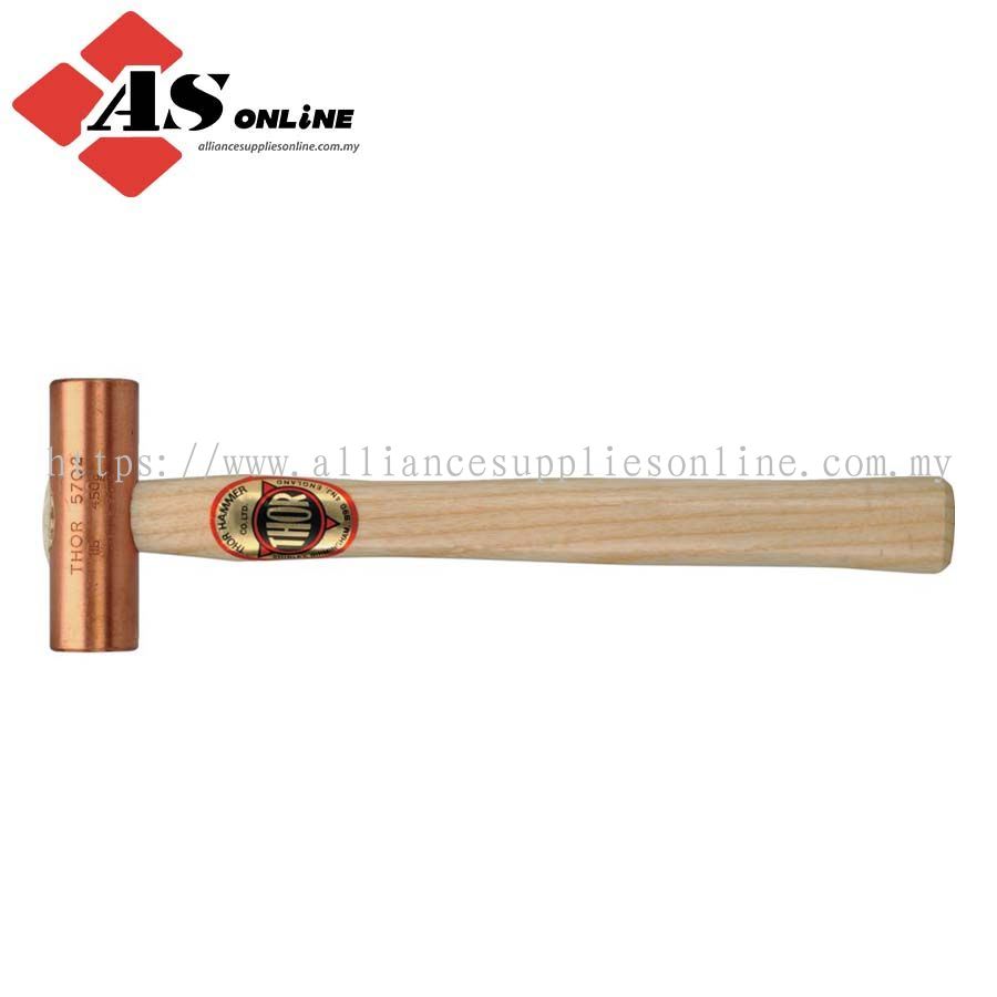 George Town THOR 250g Copper Mallet, Wood Shaft / Model: THO5270477J Dead  Blow - Hammers - Hand Tools from ALLIANCE SUPPLIES SDN BHD