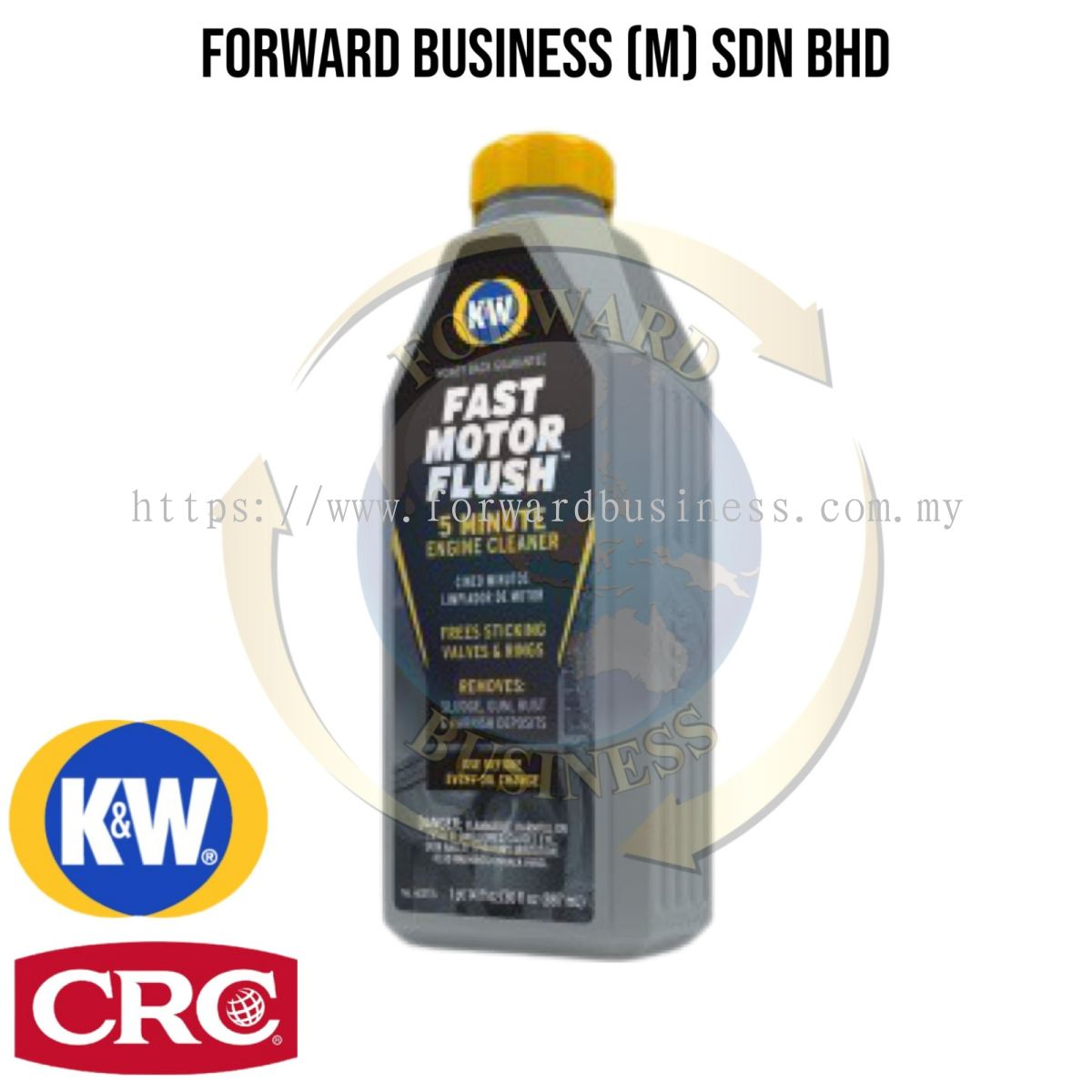 K&W Fast Motor Flush 30 Fl Oz