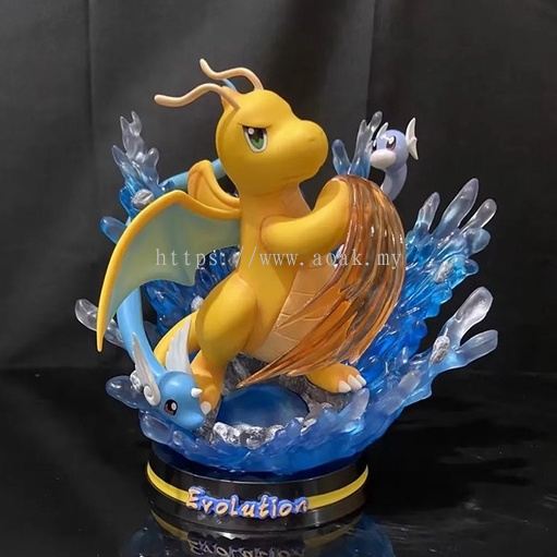 Original Colour Dratini - Pokemon Resin Statue - JC Studios [Pre-Order]