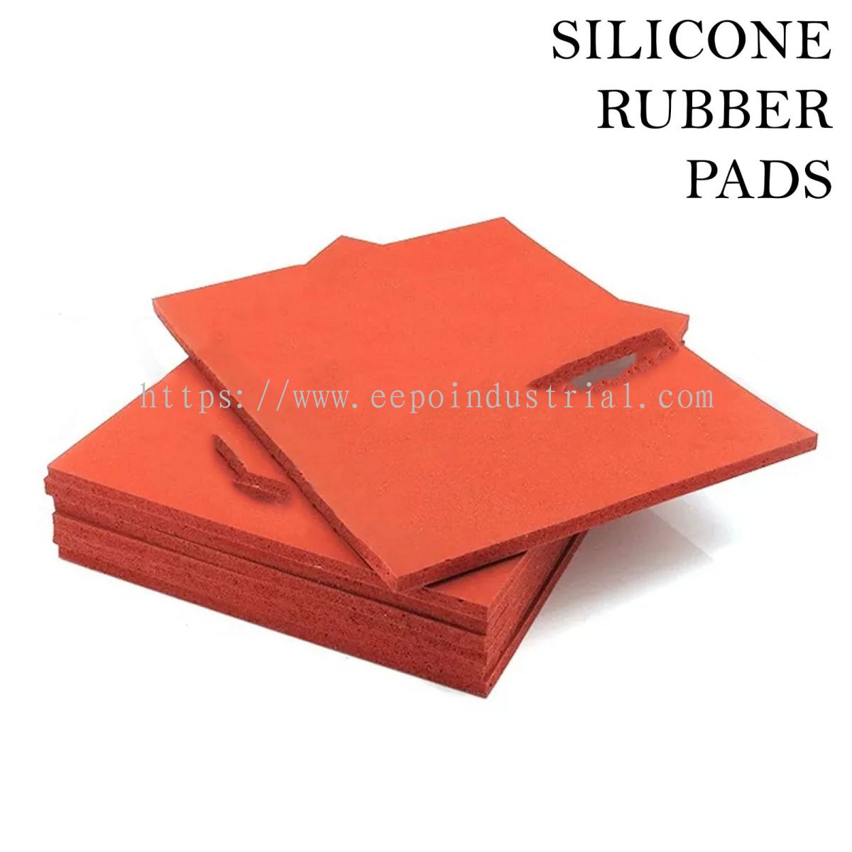 Silicone Rubber Sheet - 60 Shore A - Red