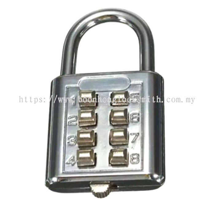 Combination Lock Bolt for Locker Room Locker 8 Digits 35mm