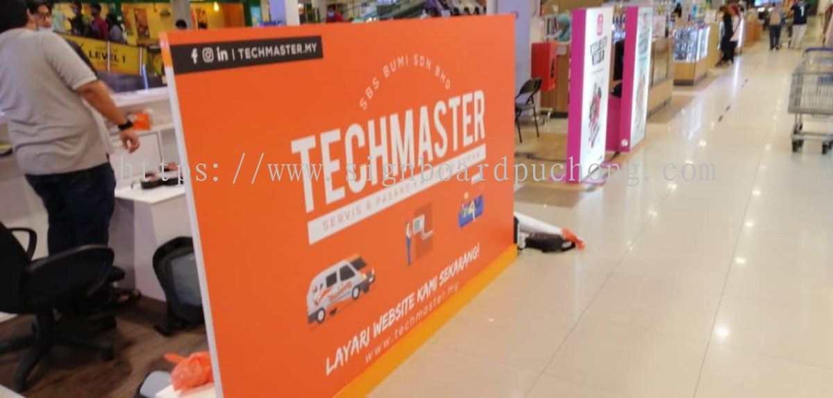 Techmaster Wallpaper Sticker Printing At Kepong Shah Alam Cheras Ampang  Nilai Putrajaya WALLPAPER PRINTING Penang, Malaysia Light Box, LED Signage  | GREAT SIGN ADVERTISING (PENANG) SDN. BHD.