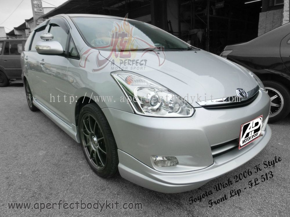 柔佛 新山 Taman Tampoi炫专业车身改装及喷漆的wish 06 Toyota Toyota Wish 06 K Style Bodykits