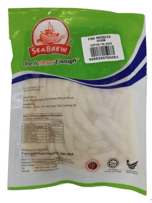 Fish Noodle Seabrew Supplier From Malaysia By Fishergold Food Industries Sdn Bhd
