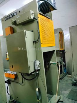 USED SHING TAI 45 TONS POWER PRESS, MODEL: ST-45