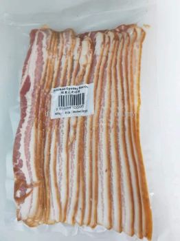 FROZEN SMOKED STREAKY BACON 烟熏培根 500gm (30pkt/ctn