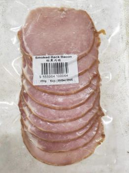 FROZEN SMOKED BACK BACON 肉眼培根 500gm (30pkt/ctn)