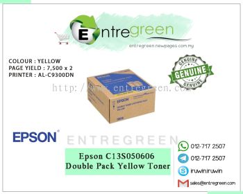 EPSON C13S050606 - YELLOW (DOUBLE PACK)