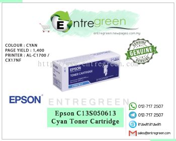 EPSON C13S050613 (HIGH CAP) - CYAN