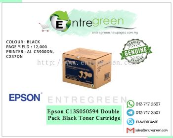 EPSON C13S050594 - BLACK (x2)