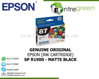 SP R1900 - Ink Cartridge (Matte Black)