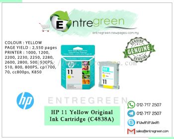 HP 11 - YELLOW (C4838A)