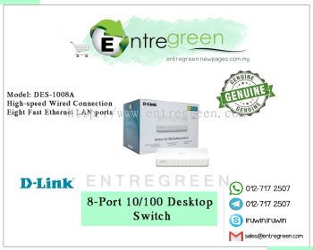 8-Port 10/100 Desktop Switch