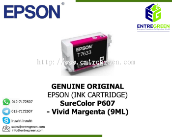 SureColor P607 - Ink Cartridge (Vivid Margenta-9ML)
