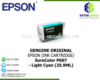 SureColor P607 - Ink Cartridge (Light Cyan-25.9ML)