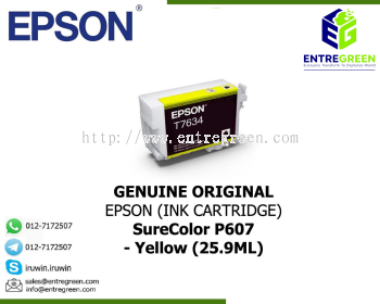 SureColor P607 - Ink Cartridge (Yellow-25.9ML)