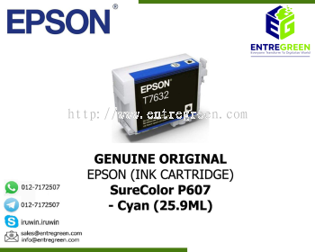 SureColor P607 - Ink Cartridge (Cyan- 25.9ML)
