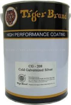cold galvanised silver