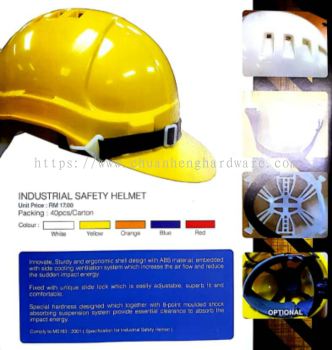 Industrial safety helmet