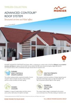 Monier roof tiles system 