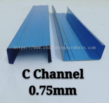 c chanel 0.75mm 6meter jb