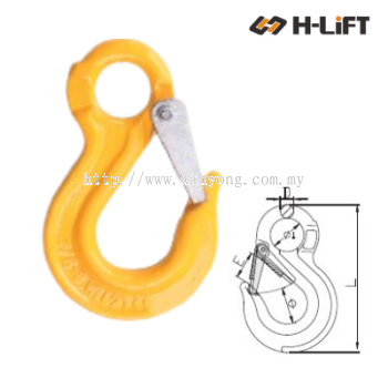 G80 Eye Sling Hook With Latch, ESH Type