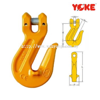 G80 Clevis Grab Hook Code "YK"