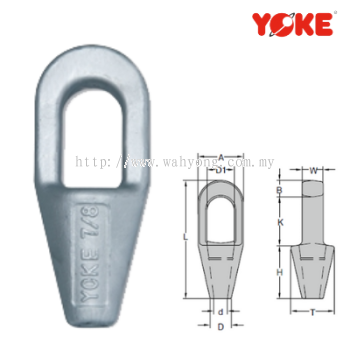 Forged Closed Spelter Wire Rope Socket