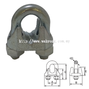 DIN741 Malleable Wire Rope Clip