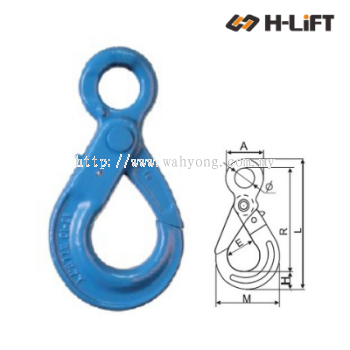 G100 Eye Self Locking Hook, ESK Type