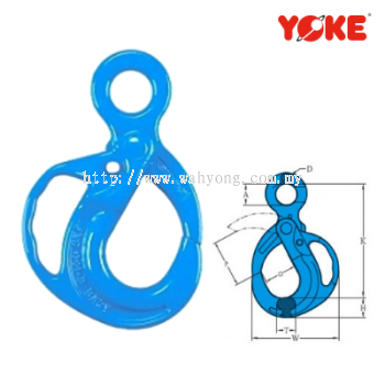 G100 Eye Grip Safe Locking Hook