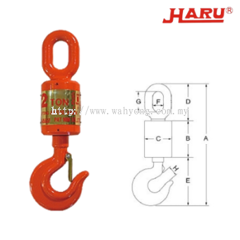 Lifting Swivel Eye & Hook