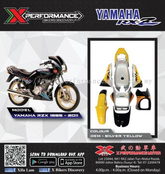 RXZ COVER SET - SILVER YELLOW