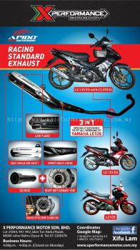APIDO LC 135 RACING STANDARD EXHAUST