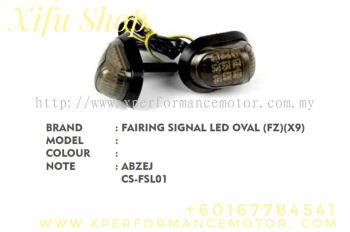 SIGNAL LED ASSY FAIRING OVAL FZ X9 CS-FSL01