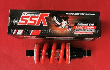 Y15ZRV1/Y15ZRV2/EXCITER150 REAR ABSOBER YSS HEAVY DUTY BIG SPRING BLACK/RED MD302-210P-08-85(LINEE) 