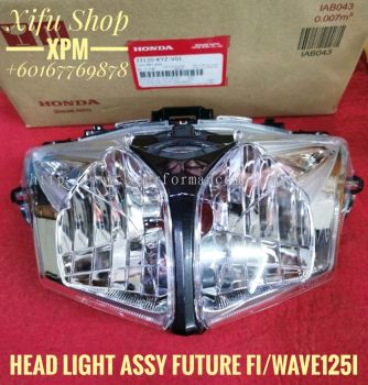 HEAD LIGHT ASSY 100%ORIGINAL HONDA FUTURE FI/WAVE125 I 33120-KYZ-V01 LMIEE