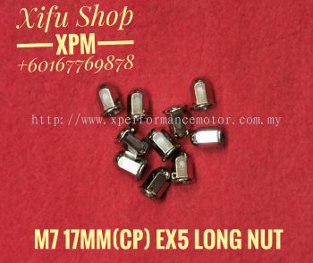 M7 17MM(CP) EX5 LONG NUT (1PACK10PCS) EE450 NEE
