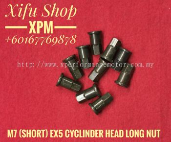 M7 (SHORT) EX5 CYCLINDER HEAD LONG NUT (1PACK 10PCS)B317 TMXLLE 