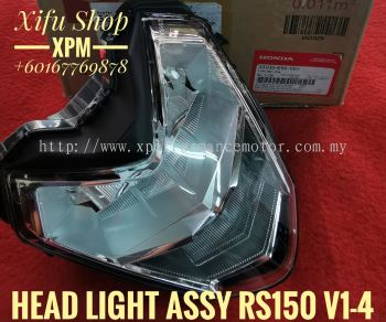 HEAD LIGHT ASSY RS150 V1-4 100%ORIGINAL 33100-K56-V01 KSAHIEE