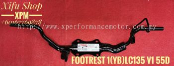 FRONT FOOTREST BAR /FOOTREST 1(YB) 100 %ORIGINAL LC135 V1/55D 1S8-F7411-00 LWMHIE 