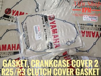CLUTCH COVER GASKET/GASKET CRANKCASE COVER 2(1WD1) 100 %ORIGINAL R25/R3 /MT25 1WD-E5461-00 IEEE