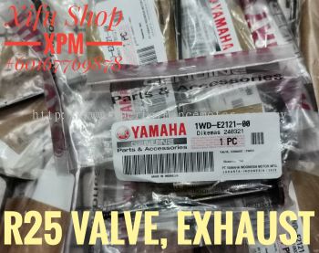 VALVE EXHAUST (1WD1) 100 %ORIGINAL R25 /MT25 1WD-E2121-00 MNEE 