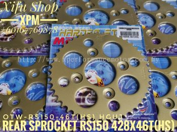 REAR SPROCKET RS150 428X46T HS OTW-RS150-46T LCHE