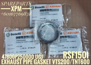 EXHAUST PIPE GASKET TNT600, RFS150I, VTS200 47800P25000 MEE